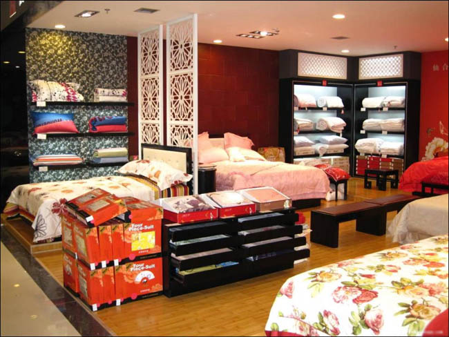 家纺店设计 如何搭配好的空间布局(图2)
