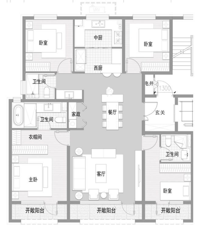 北京建工熙华台大品牌开发西四环精装商品房丰台区改善首选(图7)