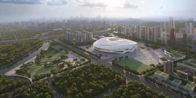 原恒大足球场最新动态：中建四局2356亿元中标施工总承包工程