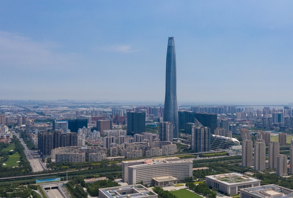 2024中国十大高楼:第一高度达632米中国尊上榜(图4) 2024中国十大高楼:第一高度达632米中国尊上榜(图4)