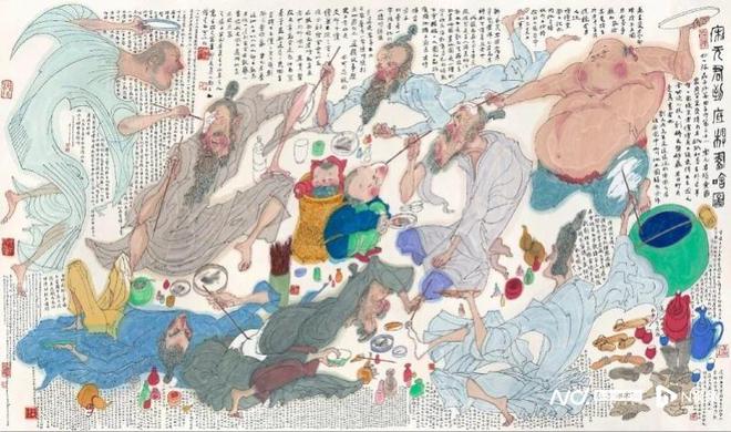 黄永玉艺术生命的最后一程：如此不拘法度、如此浓郁斑斓(图2)