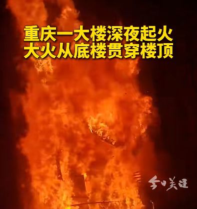 短短30秒!火势自底层蔓延至顶层(图2) 短短30秒!火势自底层蔓延至顶层(图2)